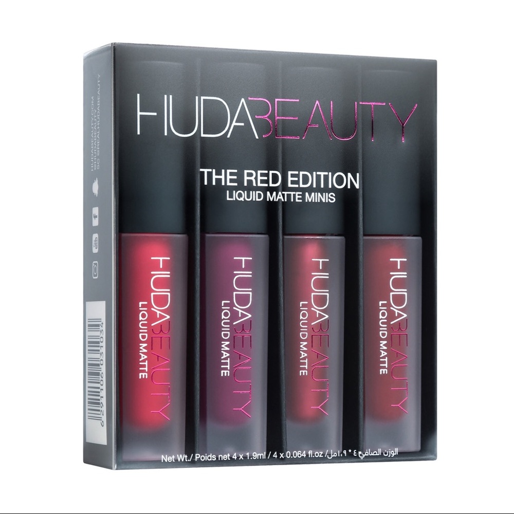 Huda Beauty Matte Lip Set